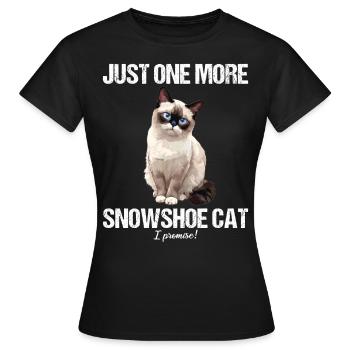 Chaton raquette Chat raquette - T-shirt Femme - noir - Devant - AI Model Female 172 dark (172cm)