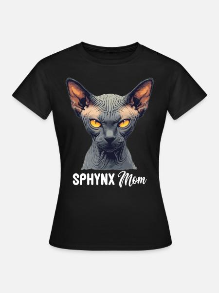 Sphynx Kätzchen Sphynx Katze - Frauen T-Shirt - Schwarz