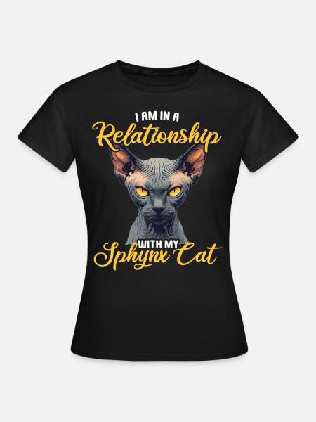 Sphynx Kätzchen Sphynx Katze - Frauen T-Shirt - Schwarz