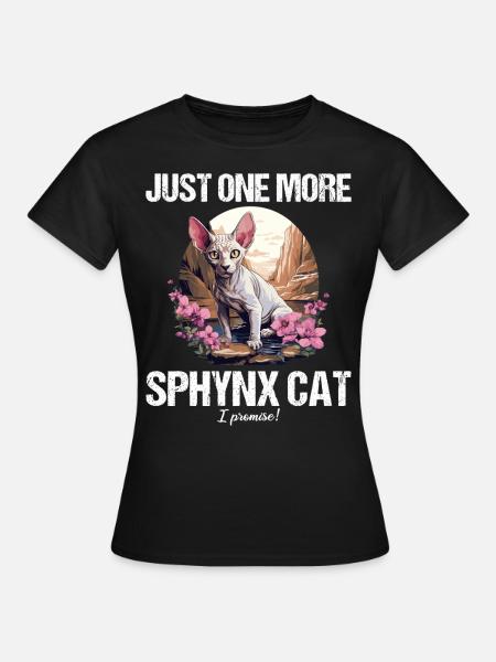 Sphynx Kätzchen Sphynx Katze - Frauen T-Shirt - Schwarz