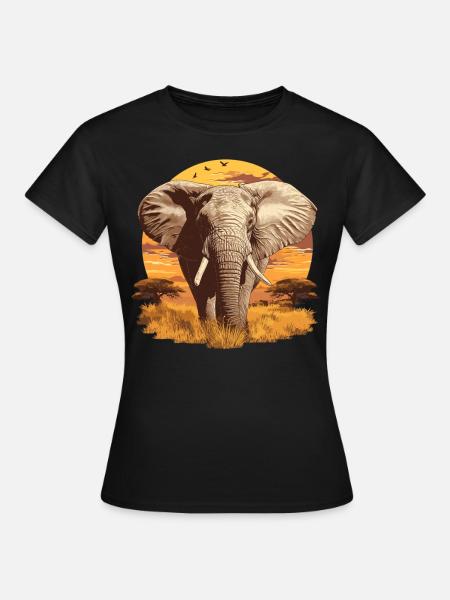 Elephant Elephant - Women's T-Shirt - black