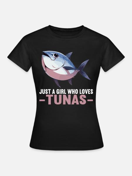 Tuna Thunfische Thunfisch - Frauen T-Shirt - Schwarz