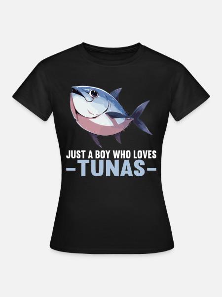 Tuna Thunfische Thunfisch - Frauen T-Shirt - Schwarz