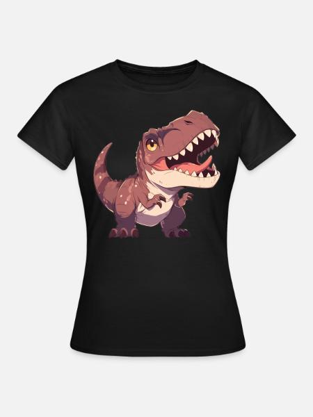 Allosaurier Allosaurus - Frauen T-Shirt - Schwarz