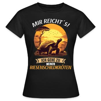 Tortues géantes Tortue géante - T-shirt Femme - noir - Devant - AI Model Female 172 dark (172cm)