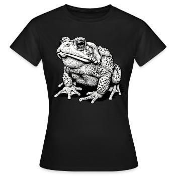Toad Toads Toad - Women's T-Shirt - black - Front - AI Model Female 172 dark (172cm)