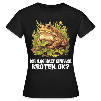 Toad Toads Toad - Women's T-Shirt - black - Front - AI Model Female 172 dark (172cm)