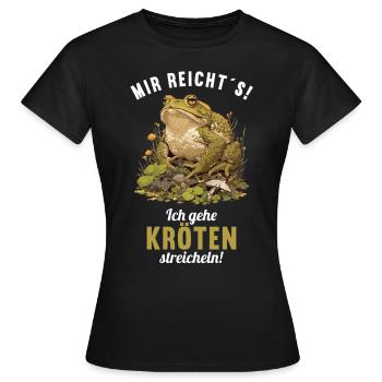 Toad Toads Toad - Women's T-Shirt - black - Front - AI Model Female 172 dark (172cm)