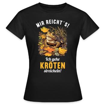 Toad Toads Toad - Women's T-Shirt - black - Front - AI Model Female 172 dark (172cm)