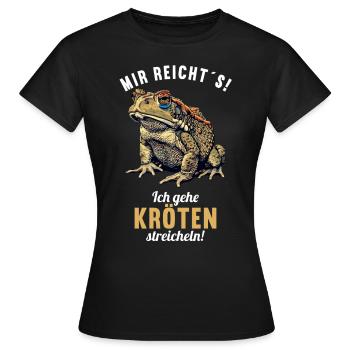 Toad Toads Toad - Women's T-Shirt - black - Front - AI Model Female 172 dark (172cm)
