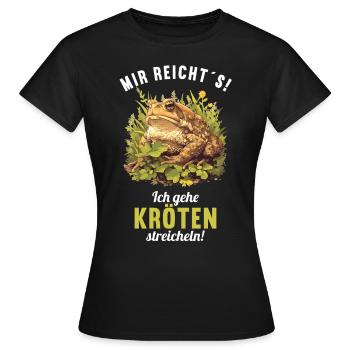 Toad Toads Toad - Women's T-Shirt - black - Front - AI Model Female 172 dark (172cm)