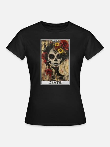 Tarot Card Tarot Card Death - Women's T-Shirt - black