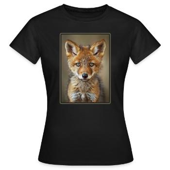 Coyotes Coyote - T-shirt Femme - noir - Devant - AI Model Female 172 dark (172cm)