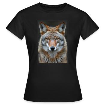 Coyotes Coyote - T-shirt Femme - noir - Devant - AI Model Female 172 dark (172cm)