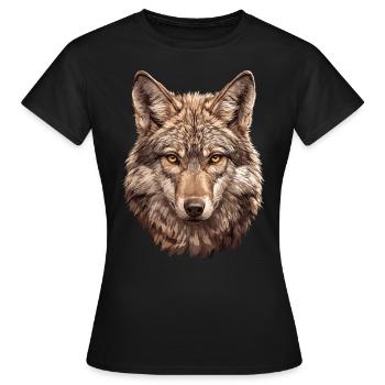 Coyotes Coyote - T-shirt Femme - noir - Devant - AI Model Female 172 dark (172cm)