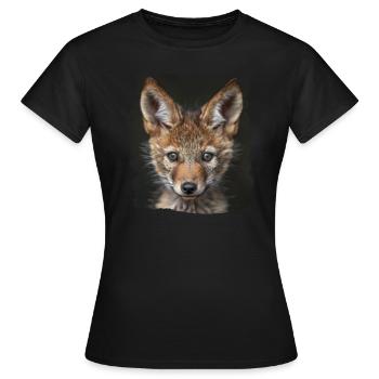 Coyotes Coyote - T-shirt Femme - noir - Devant - AI Model Female 172 dark (172cm)