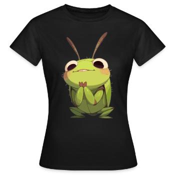 Grillen Grille - Frauen T-Shirt - Schwarz - Vorne - AI Model Female 172 dark (172cm)