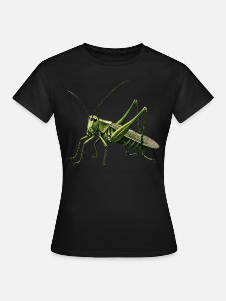 Grillen Grille - Frauen T-Shirt - Schwarz