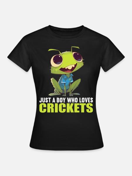 Grillen Grille - Frauen T-Shirt - Schwarz