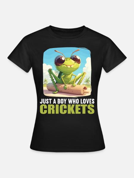 Grillen Grille - Frauen T-Shirt - Schwarz
