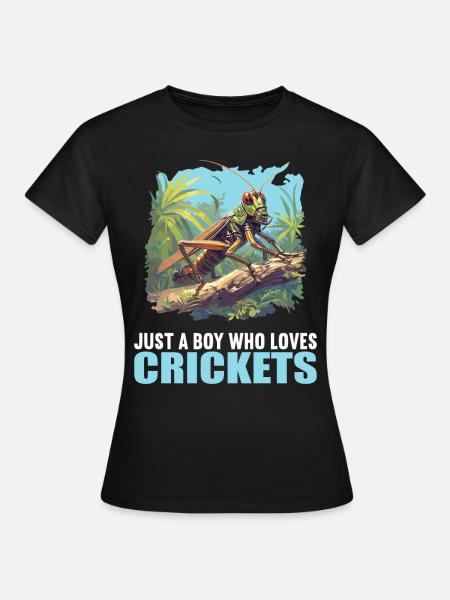 Grillen Grille - Frauen T-Shirt - Schwarz