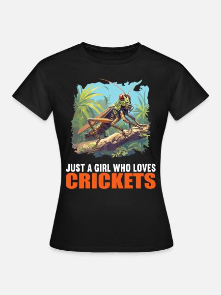 Grillen Grille - Frauen T-Shirt - Schwarz