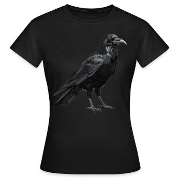 Corbeaux Corbeaux - T-shirt Femme - noir - Devant - AI Model Female 172 dark (172cm)