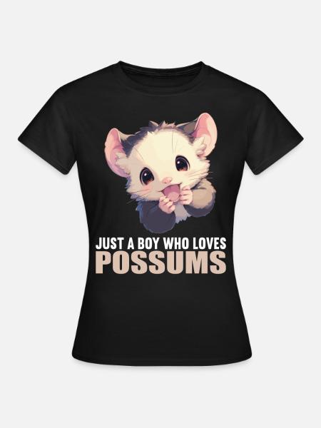 Opossum Opossums - Frauen T-Shirt - Schwarz