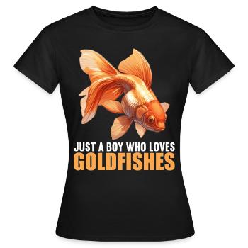 Goldfish Goldfish - Women's T-Shirt - black - Front - AI Model Female 172 dark (172cm)