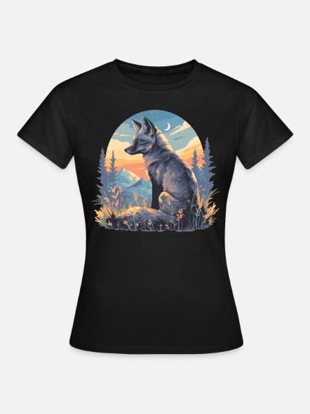 Graufüchse Graufuchs - Frauen T-Shirt - Schwarz