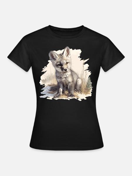 Graufüchse Graufuchs - Frauen T-Shirt - Schwarz