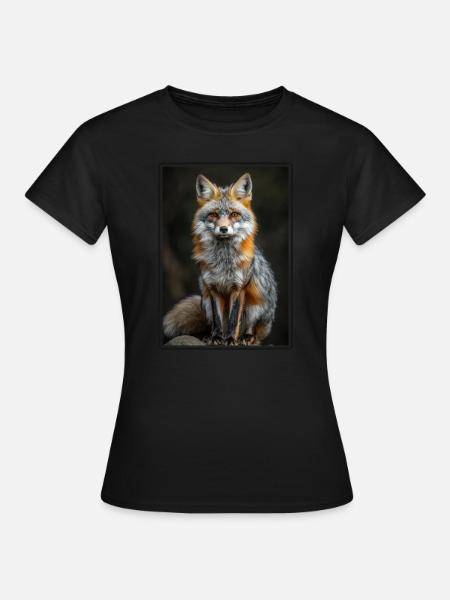 Graufüchse Graufuchs - Frauen T-Shirt - Schwarz