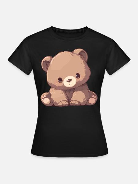 Grizzlybären Grizzlybär - Frauen T-Shirt - Schwarz