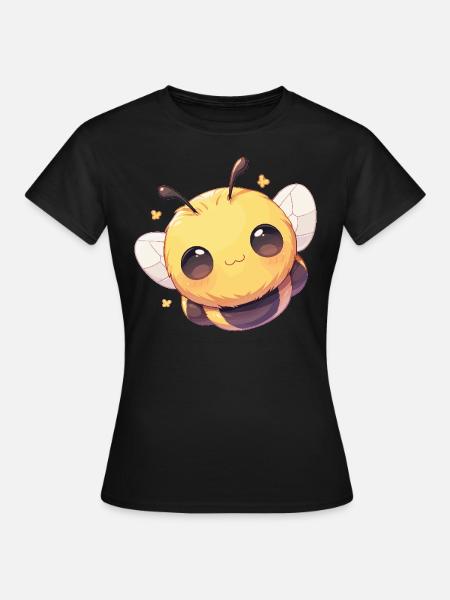 Bienen Biene - Frauen T-Shirt - Schwarz