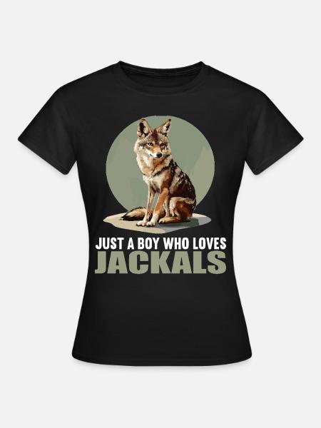 Schakale Schakal - Frauen T-Shirt - Schwarz