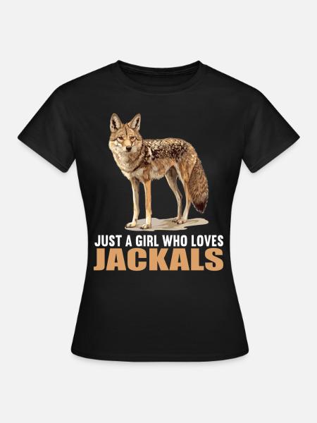 Schakale Schakal - Frauen T-Shirt - Schwarz