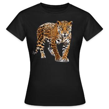 Jaguars Jaguar - T-shirt Femme - noir - Devant - AI Model Female 172 dark (172cm)