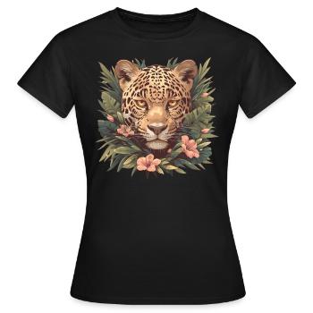 Jaguars Jaguar - T-shirt Femme - noir - Devant - AI Model Female 172 dark (172cm)