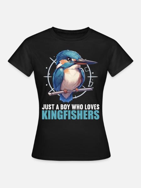 Eisvögel Eisvogel - Frauen T-Shirt - Schwarz