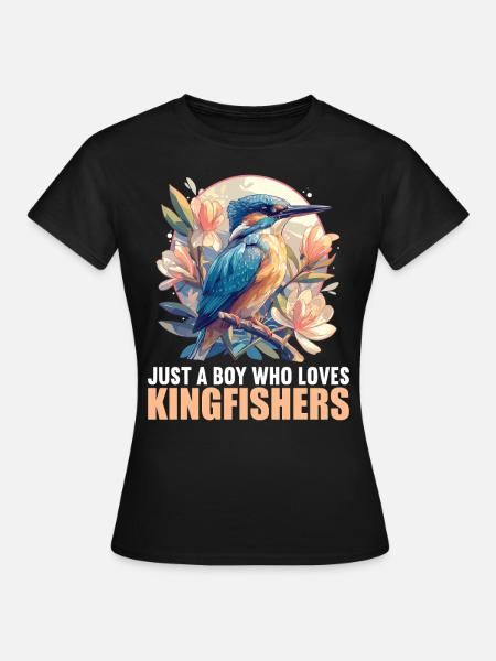 Eisvögel Eisvogel - Frauen T-Shirt - Schwarz