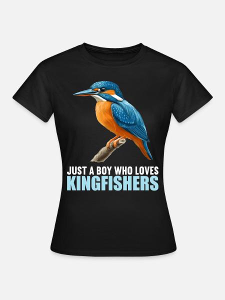 Eisvögel Eisvogel - Frauen T-Shirt - Schwarz