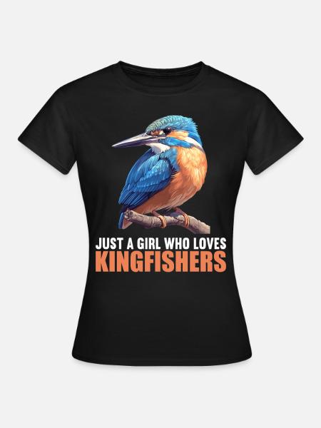 Eisvögel Eisvogel - Frauen T-Shirt - Schwarz