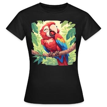 Aras Ara - Frauen T-Shirt - Schwarz - Vorne - AI Model Female 172 dark (172cm)