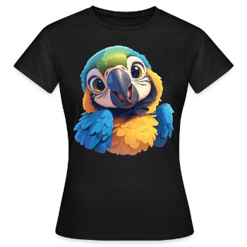 Aras Ara - Frauen T-Shirt - Schwarz - Vorne - AI Model Female 172 dark (172cm)