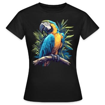 Aras Ara - Frauen T-Shirt - Schwarz - Vorne - AI Model Female 172 dark (172cm)