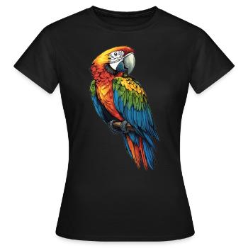 Aras Ara - Frauen T-Shirt - Schwarz - Vorne - AI Model Female 172 dark (172cm)