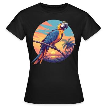 Aras Ara - Frauen T-Shirt - Schwarz - Vorne - AI Model Female 172 dark (172cm)