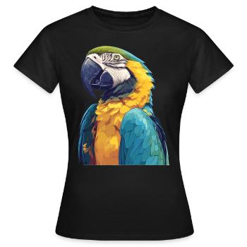 Aras Ara - Frauen T-Shirt - Schwarz - Vorne - AI Model Female 172 dark (172cm)