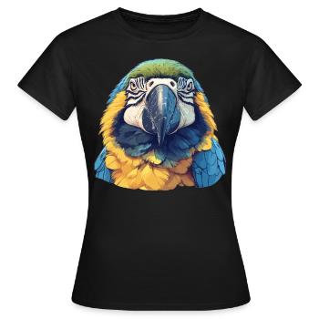 Aras Ara - Frauen T-Shirt - Schwarz - Vorne - AI Model Female 172 dark (172cm)