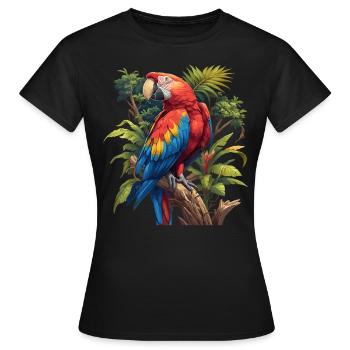 Aras Ara - Frauen T-Shirt - Schwarz - Vorne - AI Model Female 172 dark (172cm)